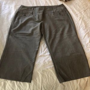 Capri slacks grayish